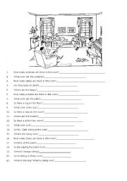 English Worksheet: Yes/no questions and Wh-questions