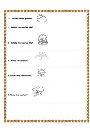 Weather and seasons test (2)