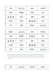 English Worksheet: Past simple bingo