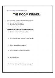 English Worksheet: Indiana Jones: The Temple of Doom