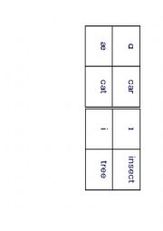 English Worksheet: phonetics card game