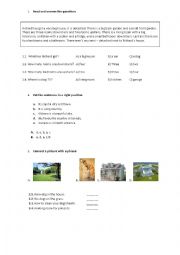 English Worksheet: placement test