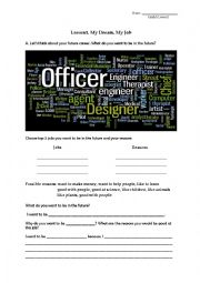 English Worksheet: Job and Career