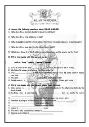 English Worksheet: SILAS MARNER