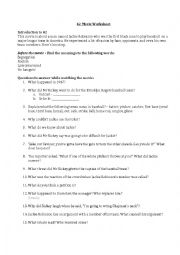 42 Movie Worksheet