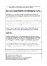 English Worksheet: Article Writing