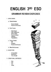 English Worksheet: Collection of grammar exercises