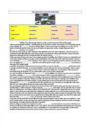 Travelling and Transport (Topic Elaboration for Pre/Intermediate Students)