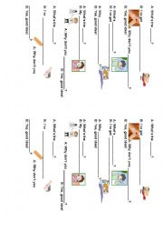 English Worksheet: Ailments - writing