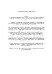 English Worksheet: Problems of Pollution