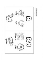 English Worksheet: A or AN 