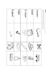 Identify School Objects