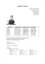 English Worksheet: Present Simple (primary)