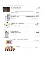 English Worksheet: Test future tenses