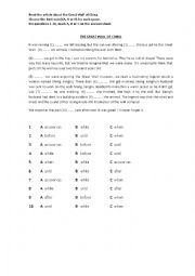 English Worksheet: The Great wall of China