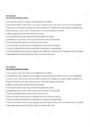 English Worksheet: THE STRANGER - CHAPTER 15