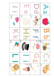 Alphabet Memory Game