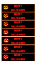 bookmark halloween