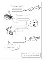English Worksheet: DO YOU LIKE + FOOD 2/2