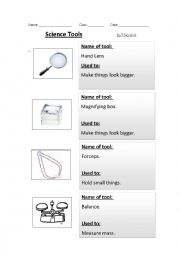 Measuring tools 2 - Definitions