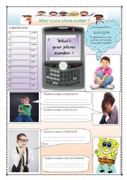 English Worksheet: how old are you(basically numbers)