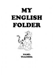 English Worksheet: PORTFOLIO