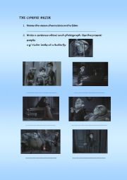 English Worksheet: The Corpse Bride part 1