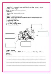 English Worksheet: 9th form module 1 lesson 3 the generation gap (part 2)