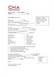 English Worksheet: It will be rain
