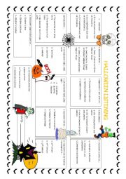 English Worksheet: Halloween listening