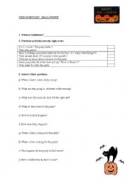 English Worksheet: This is Britain - Halloween