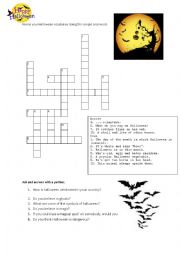 English Worksheet: Halloween 