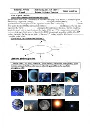 English Worksheet: space tourism