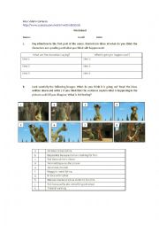 Ice Age worksheet