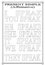 To speak