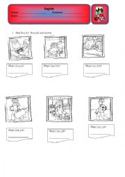 English Worksheet: jobs