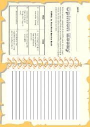 English Worksheet: Writing opinion essay