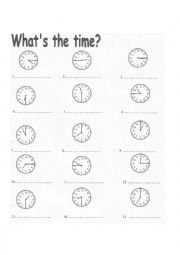 Whats the time?