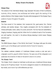 Beijing Olympic Encylopedia