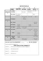 English Worksheet: CLUEDO