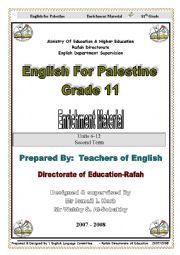 English Worksheet: 11th grade exam