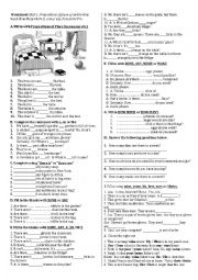 English Worksheet: mixed worksheet 