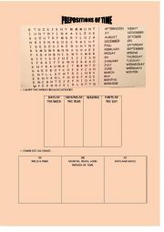 Prepositions of time