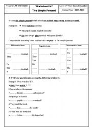 worksheet