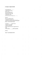English Worksheet: Eric Clapton: Change the World