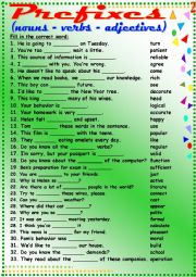 English Worksheet: Prefixes 2