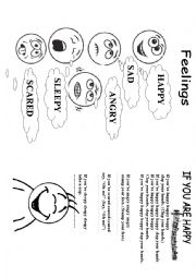 English Worksheet: Feelings