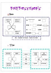 English Worksheet: Prepositons