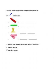 English Worksheet: Colour worksheet