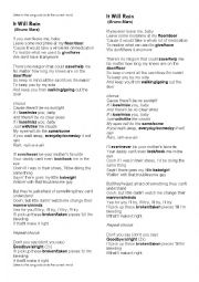 English Worksheet: Bruno Marzs Songa